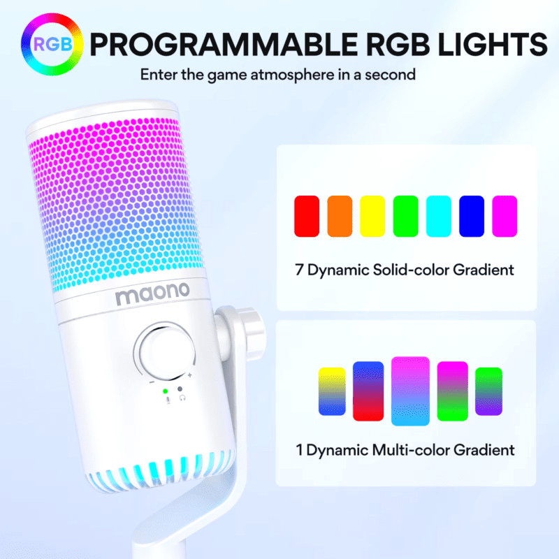 DM30 RGB Gaming Microphone - Image 8