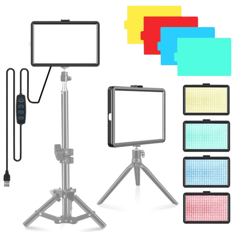 Glow Up Your Content: 8-Inch Portable Photo Studio LED Light - Image 2