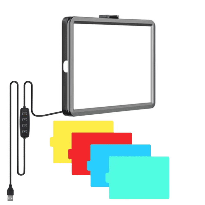Glow Up Your Content: 8-Inch Portable Photo Studio LED Light