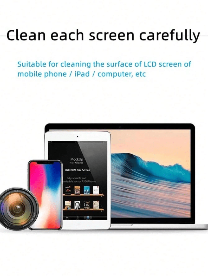 ScreenShield: The Ultimate Fingerprint-Proof Screen Cleaner Kit - Image 8