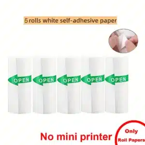 The Pocket Printer: Carry Creativity With You Everywhere - 5 rolls papaer